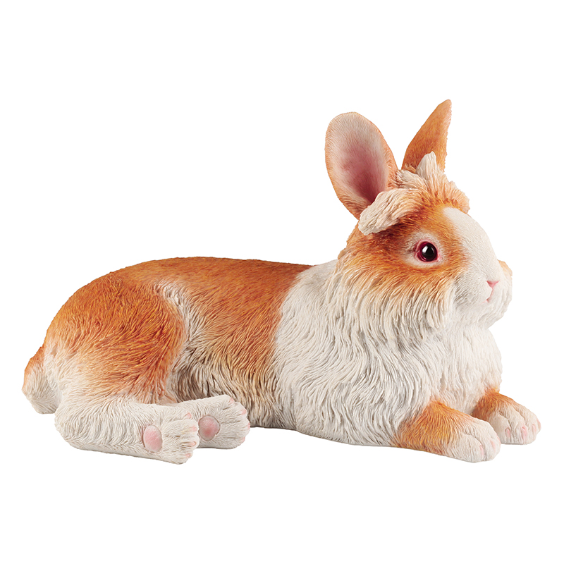 Decoración Jardín Conejo Holandés Reposando 20Cm