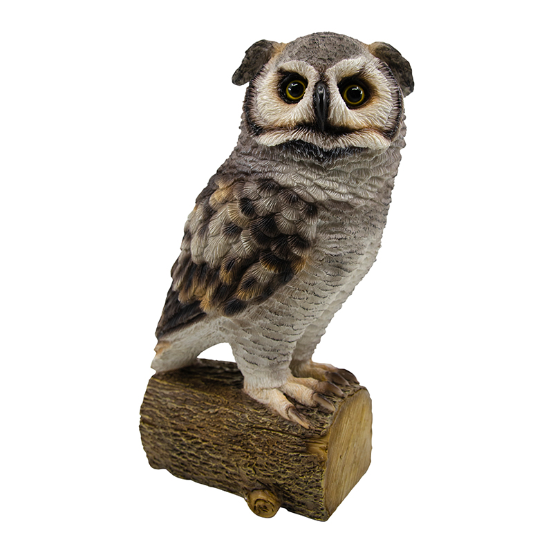Decoración Jardín Búho Altura 24Cm