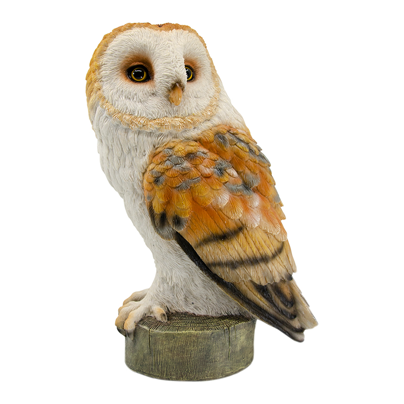 Decoración Jardín Lechuza Altura 24Cm