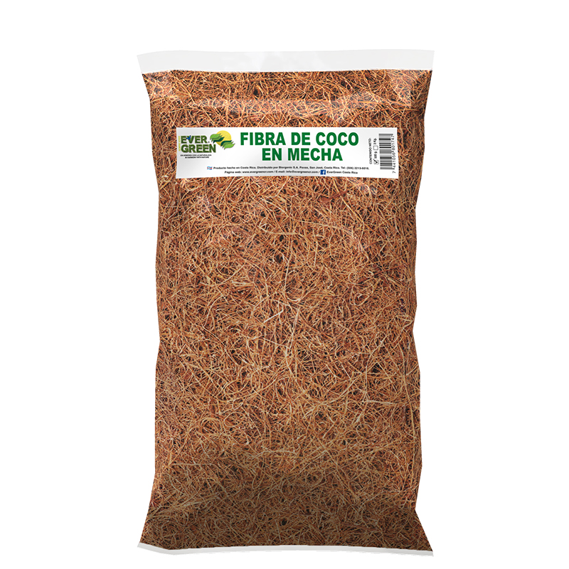 Sustrato Fibra De Coco Mecha Bolsa
