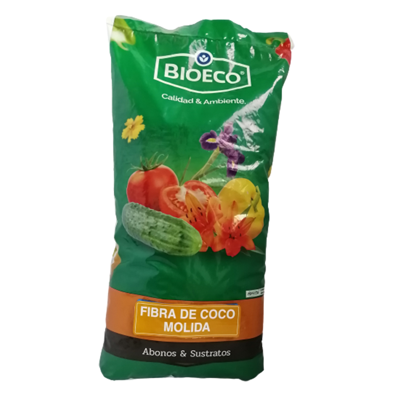 Sustrato Fibra De Coco Molida Bolsa