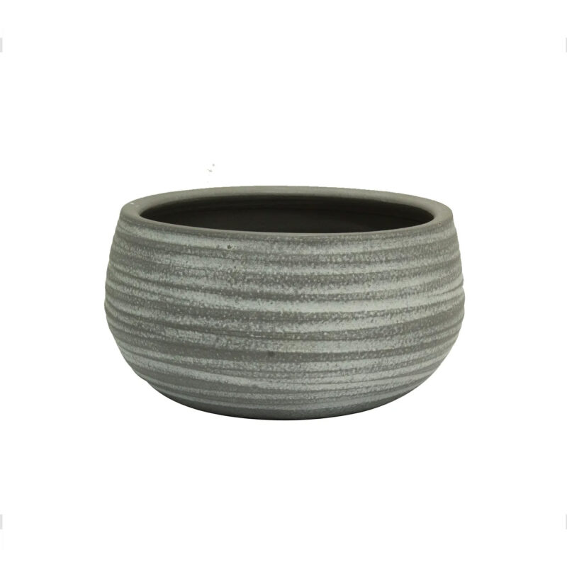 Maceta Doris Bowl 25cm Crema